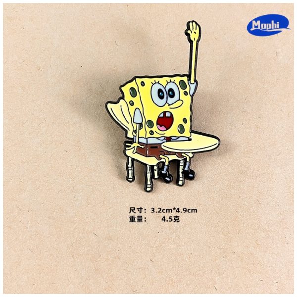 Brooch SpongeBob SquarePants 海绵宝宝系列胸针1 - 图片 4