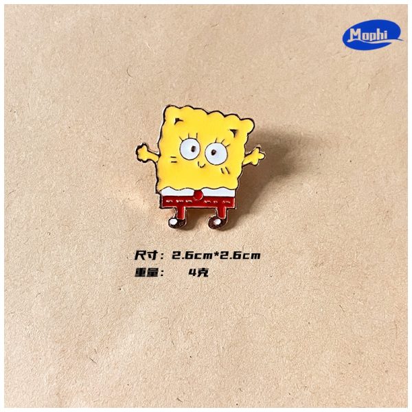 Brooch SpongeBob SquarePants 海绵宝宝系列胸针2 - 图片 8