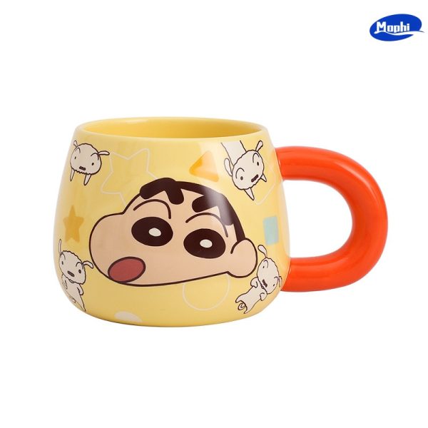 Ceramics Crayon Shinchan 蜡笔小新浮雕陶瓷杯