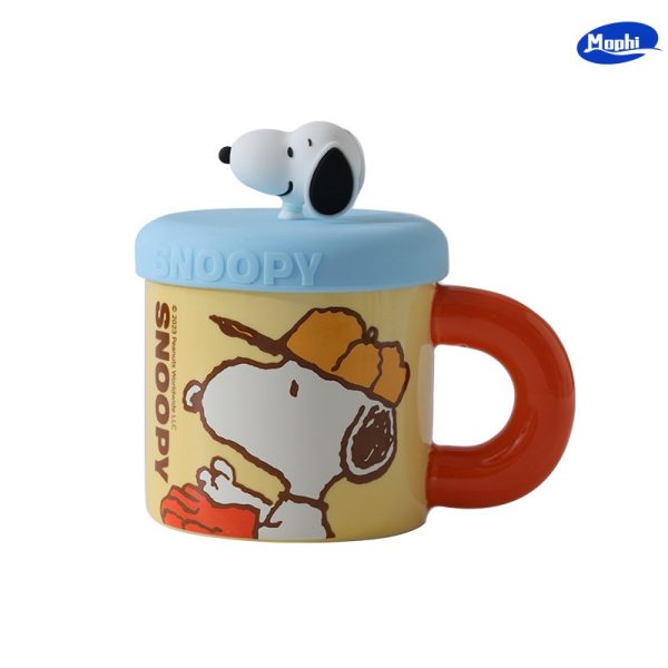 Ceramics Snoopy 史努比陶瓷立体杯盖水杯