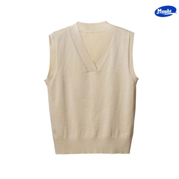 Sweater 简单百搭V领背心马甲