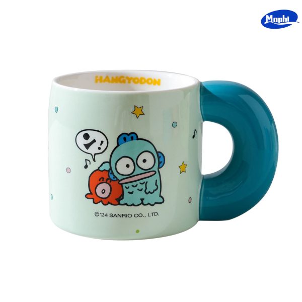 Ceramics Hangyodon 人鱼汉顿粗柄陶瓷杯