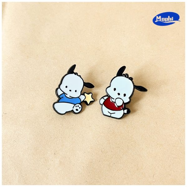 Brooch Pochacco 帕恰狗卡通胸针 - 图片 5
