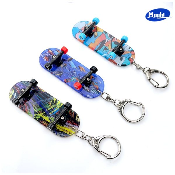 Keychain Snoopy skateboard 史努比滑板样式钥匙链挂件 - 图片 2