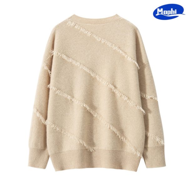 Sweater 简约流苏套衫 - 图片 6