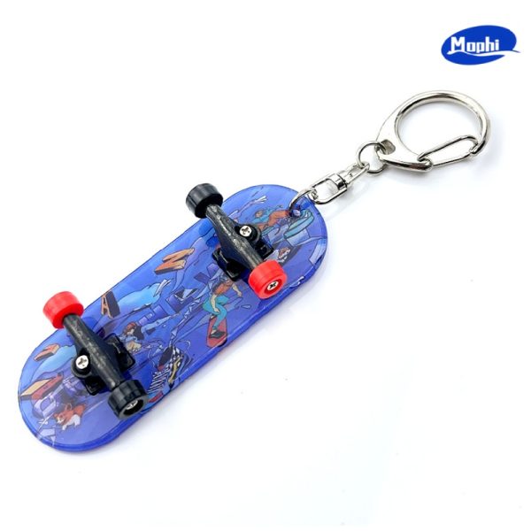 Keychain Snoopy skateboard 史努比滑板样式钥匙链挂件 - 图片 3