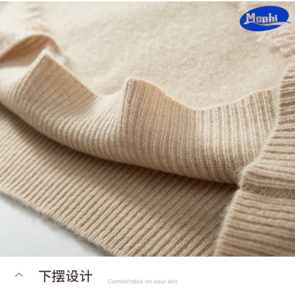 Sweater 简约流苏套衫 - 图片 3