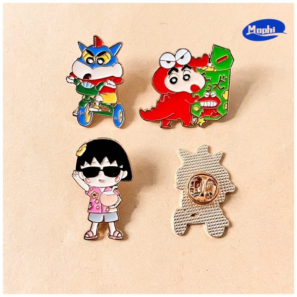 Brooch Crayon Shinchan 蜡笔小新胸针