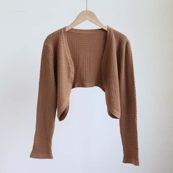 Sweater 复古小麻花开衫 - 图片 2