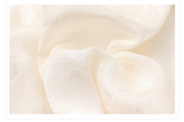 T-shirt silk 桑蚕丝新中式珠片绣花衬衫 - 图片 3