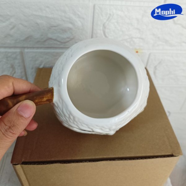 Ceramics 猫头鹰陶瓷异形杯 - 图片 5