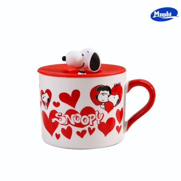 Ceramics Snoopy 史努比陶瓷杯红色爱心