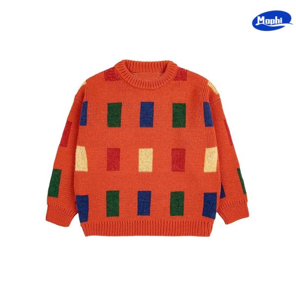 Girl’s Sweater 女童可爱针织提花套头毛衣系列 多色可选 - 图片 4
