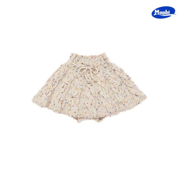 Girl’s Sweater 女童可爱针织上衣 裙子套装 - 图片 2
