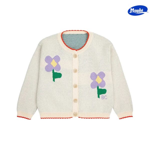 Girl’s Sweater 女童可爱针织提花开襟毛衣系列 多色可选