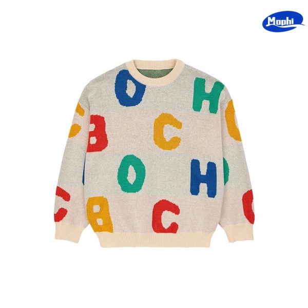 Girl’s Sweater 女童可爱针织提花套头毛衣系列 多色可选 - 图片 6