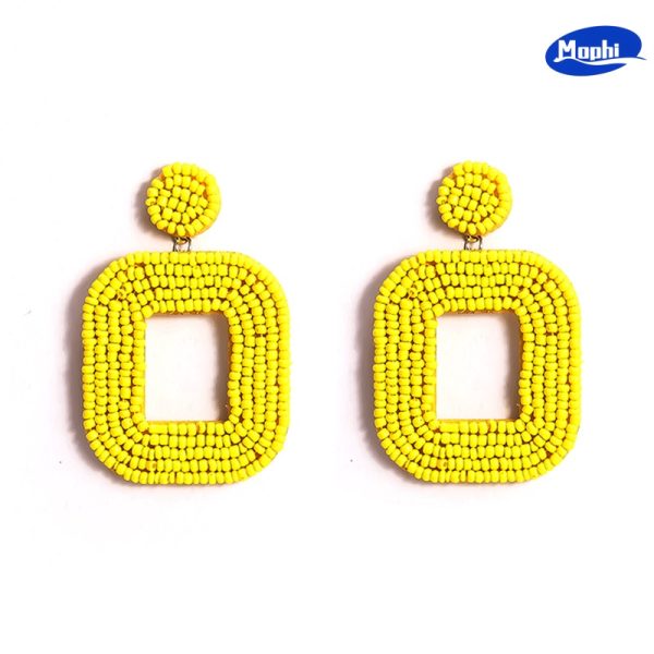 Earrings 彩色爱心耳坠 - 图片 7