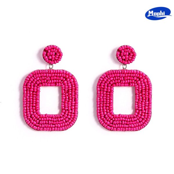 Earrings 彩色爱心耳坠 - 图片 6