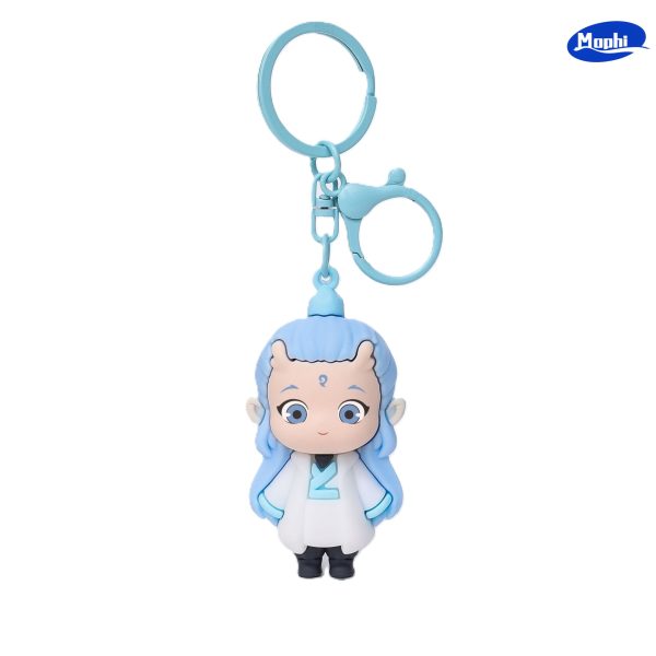 Keychain 哪吒2魔童闹海 可爱哪吒 敖丙钥匙链 - 图片 4