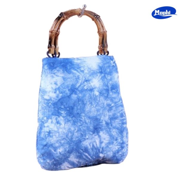 Bag 扎染蜡染竹节手提包 - 图片 5