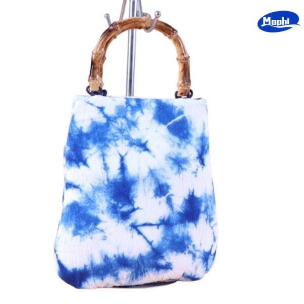 Bag 扎染蜡染竹节手提包 - 图片 3