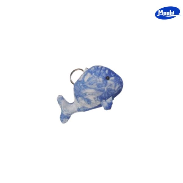 Key Chain 扎染布艺卡通可爱钥匙扣背包装饰挂件 - 图片 6
