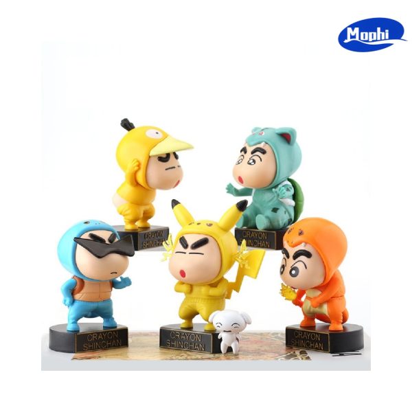 Blind Box 蜡笔小新趣味皮卡丘盲盒 - 图片 2