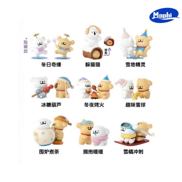 Blind Box 线条小狗冬日暖暖盲盒 - 图片 2
