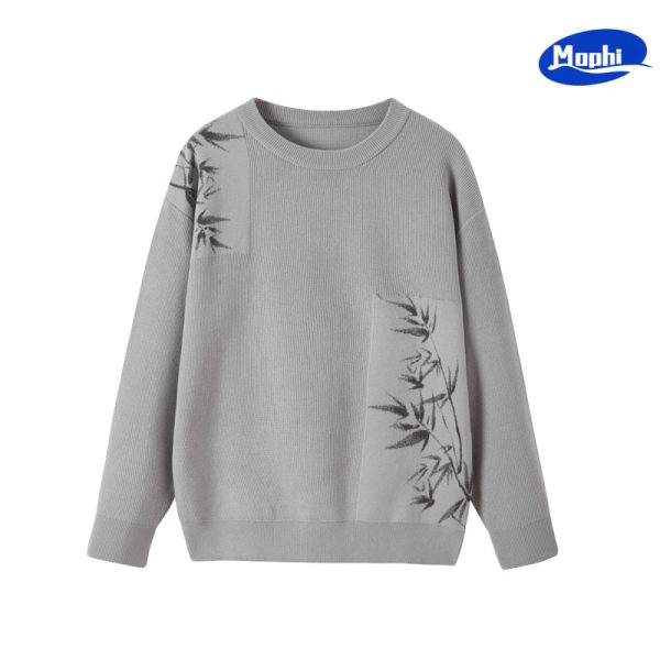 Men's Top 男士国潮提花毛衣