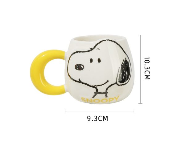 Ceramic 史努比瓷杯情侣水杯 - 图片 2