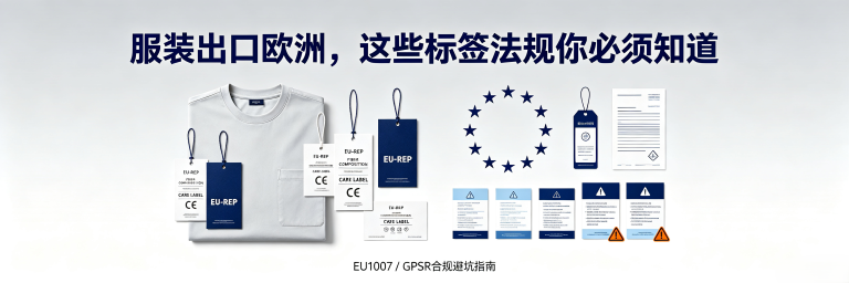 服装出口欧洲，这些标签法规你必须知道